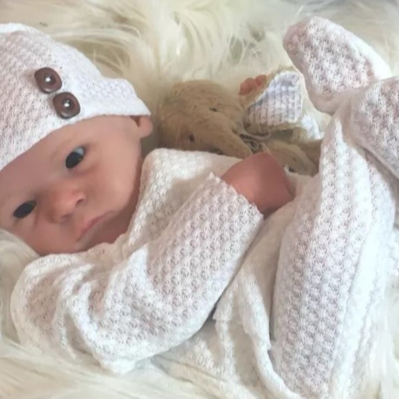 Newborn Pajamas Sleeper Spring Easter Girl Outfit Clothes hat romper Photoshot - Picture 2 of 3